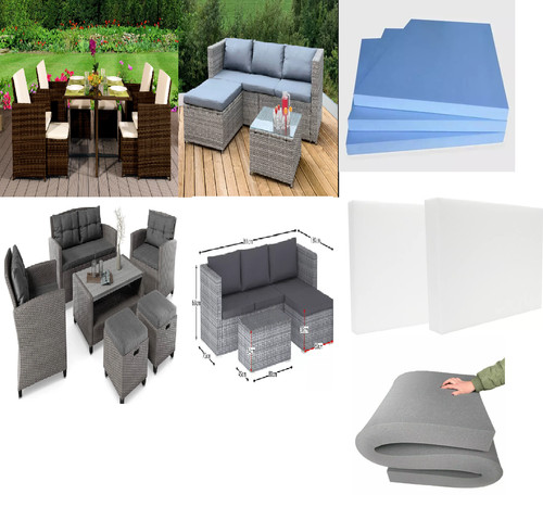 Foam replacement for rattan - foam,