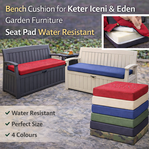 Garden lutyens bench seat pad - garden,