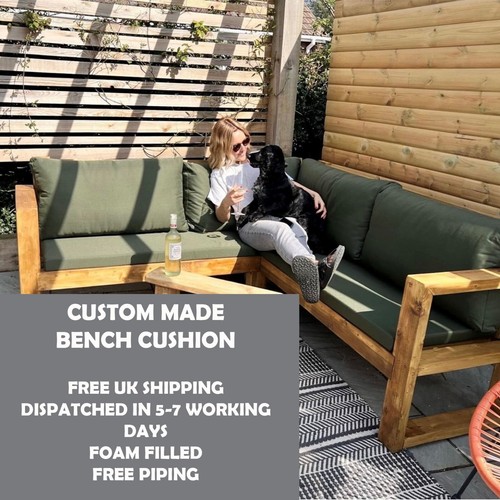 5cm depth custom - 7.5cm, bench